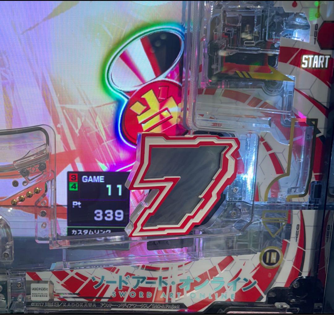 大人気！スマパチ ソードアート・ 閃光の軌跡 実機！ LT 送料込