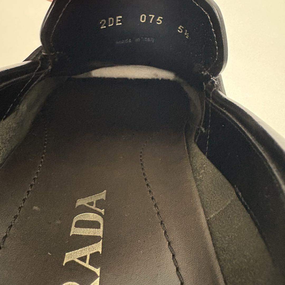 靴 PRADA archive vintage leather loafer