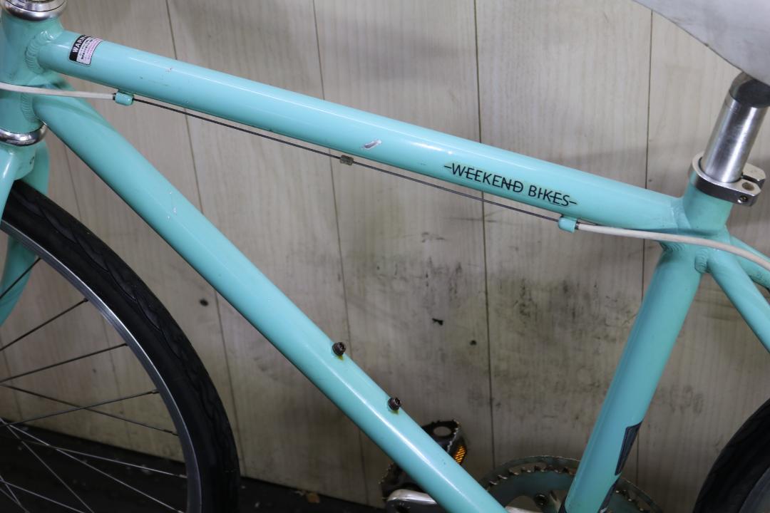 あさひ製WEEKEND アルミ 26型 シマノ7速 440mm クロス