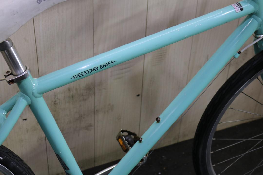 あさひ製WEEKEND アルミ 26型 シマノ7速 440mm クロス