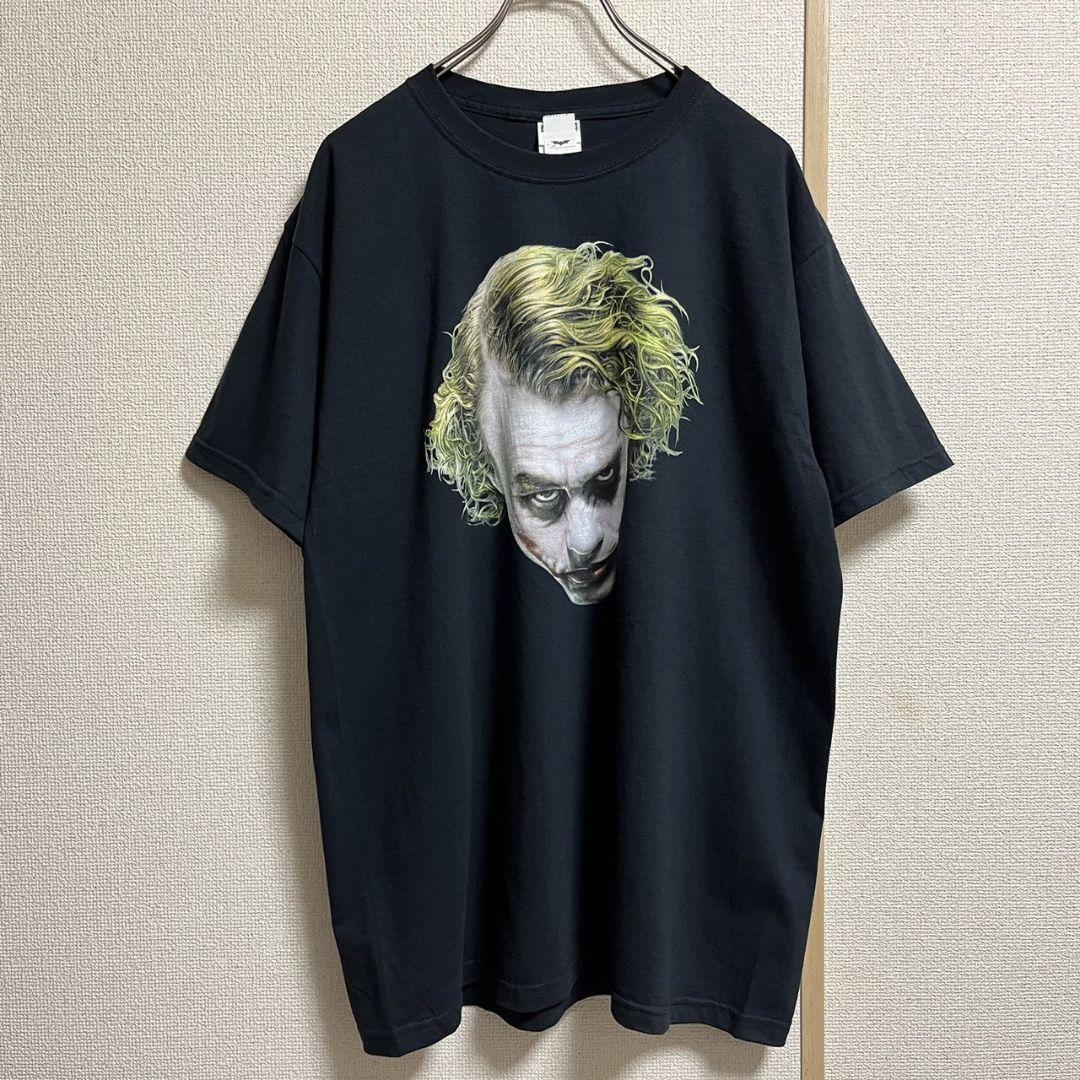 古着 ダークナイト ジョーカー ビッグフェイス Ｔシャツ ムービー 映画