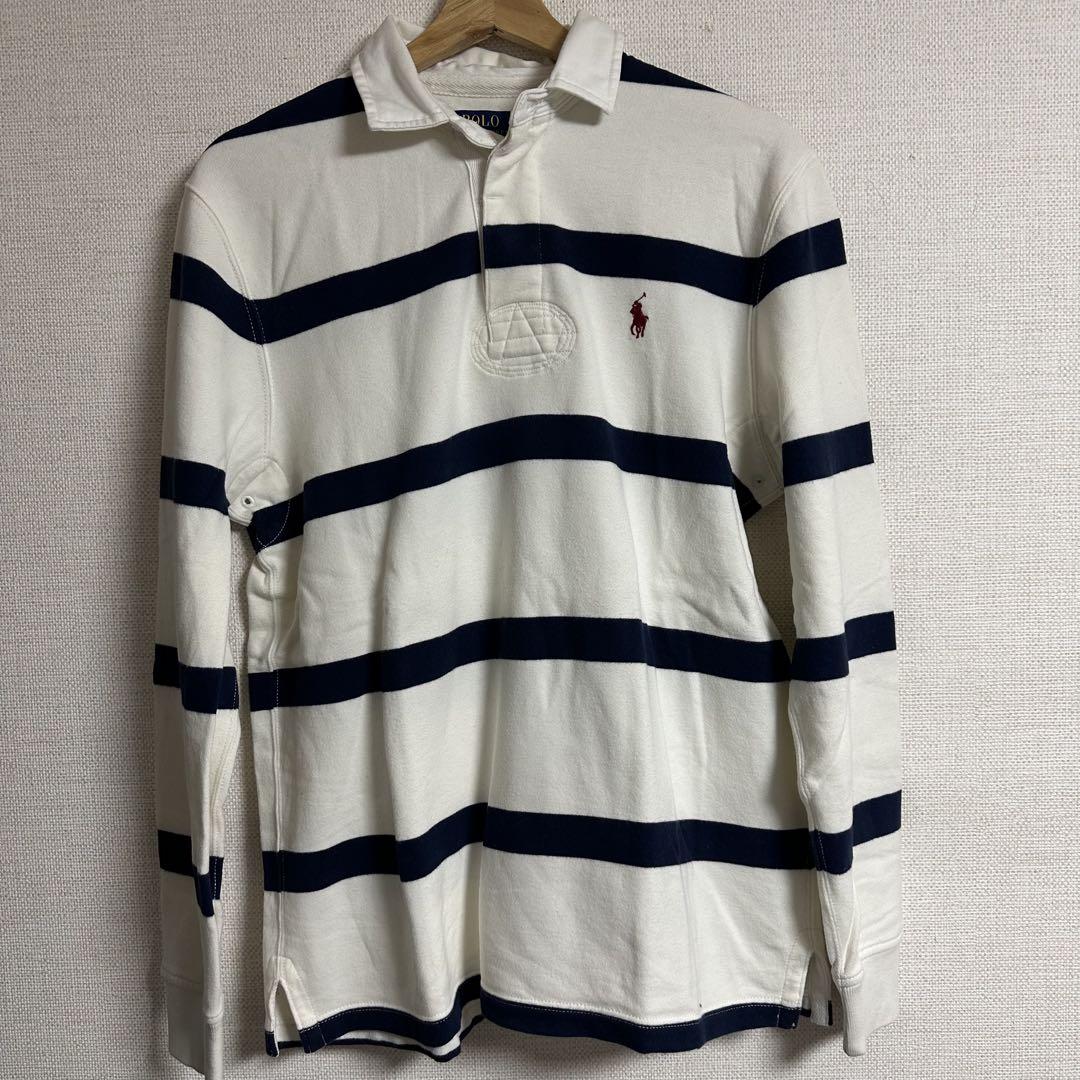POLO RALPH LAUREN ストライプ ポロシャツ M