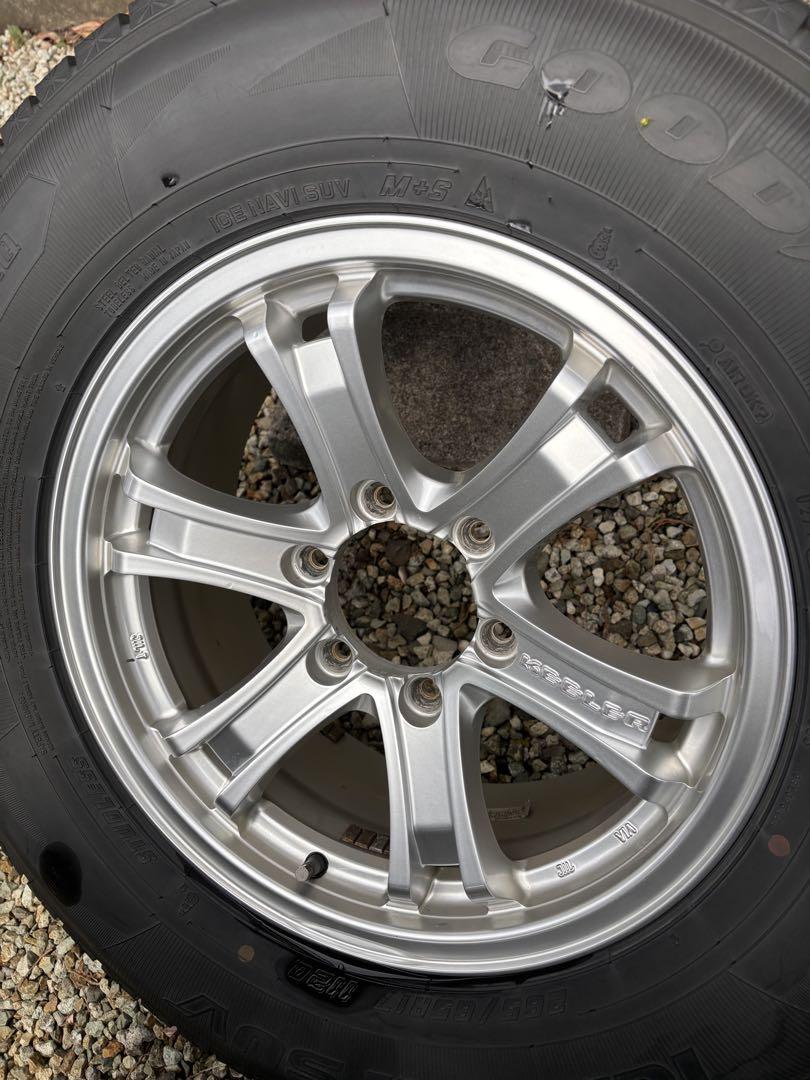 ランドクルーザープラド150後期　Goodyear 17インチホイールセット