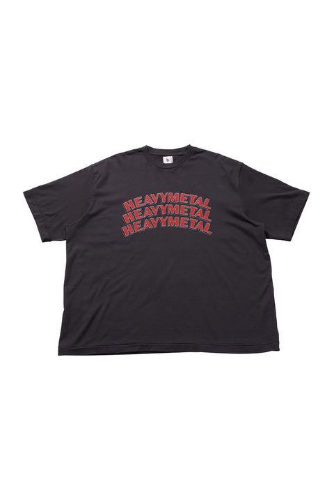 heavymetalprint teebig-ink black-men22ss