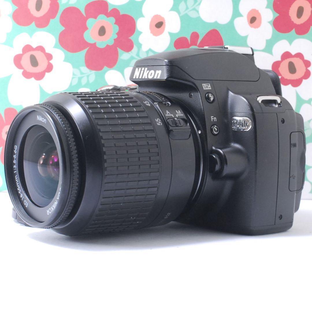 ❤小さい軽い簡単綺麗❤Nikon Ｄ40x❤初心者お勧め❤届いてすぐ使える❤