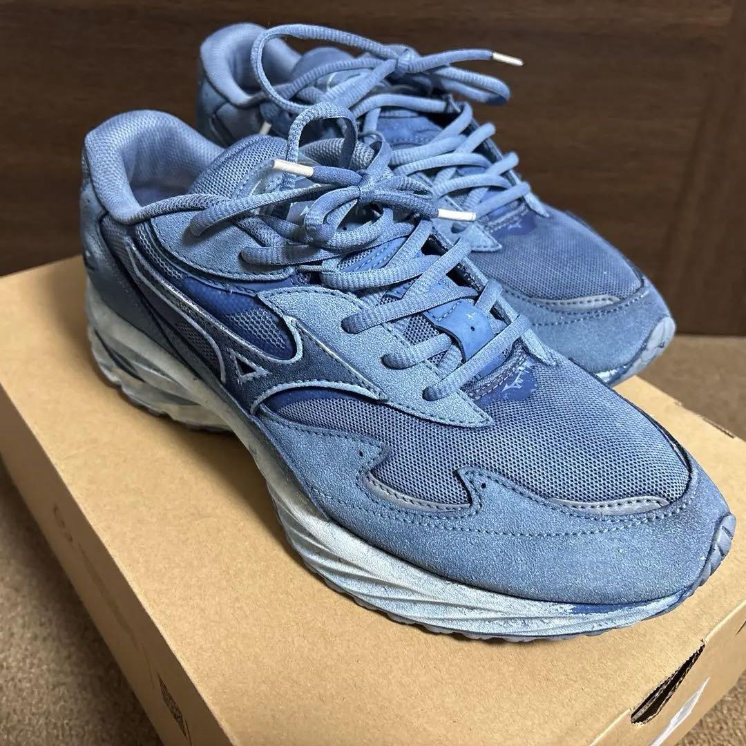 Mizuno waveライダー β 藍染　手染　インディゴ 　新品　未使用