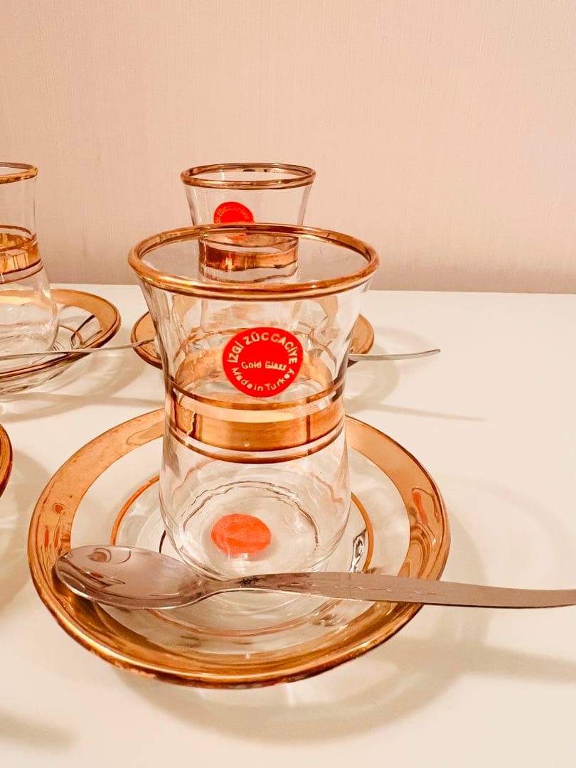 無料配達 トルコのティーカップソーサー 4客セット ecousarecycling.com