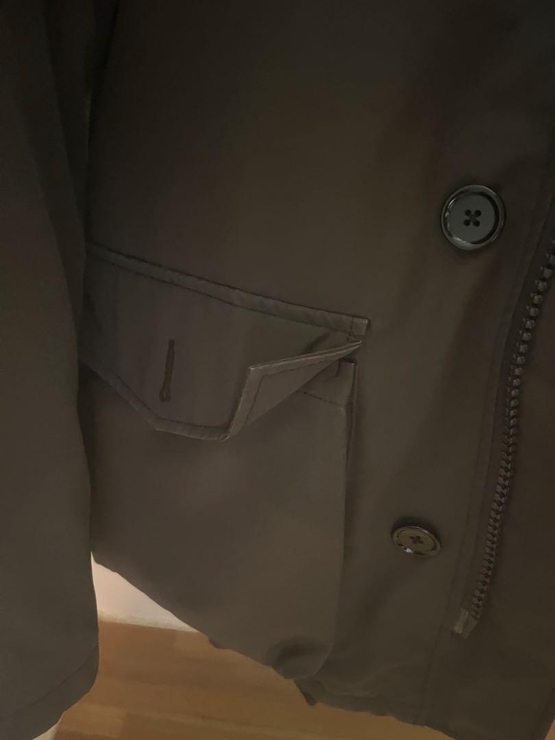 DANTON ダントン　タッサー　ダウンジャケット40 ブラウン