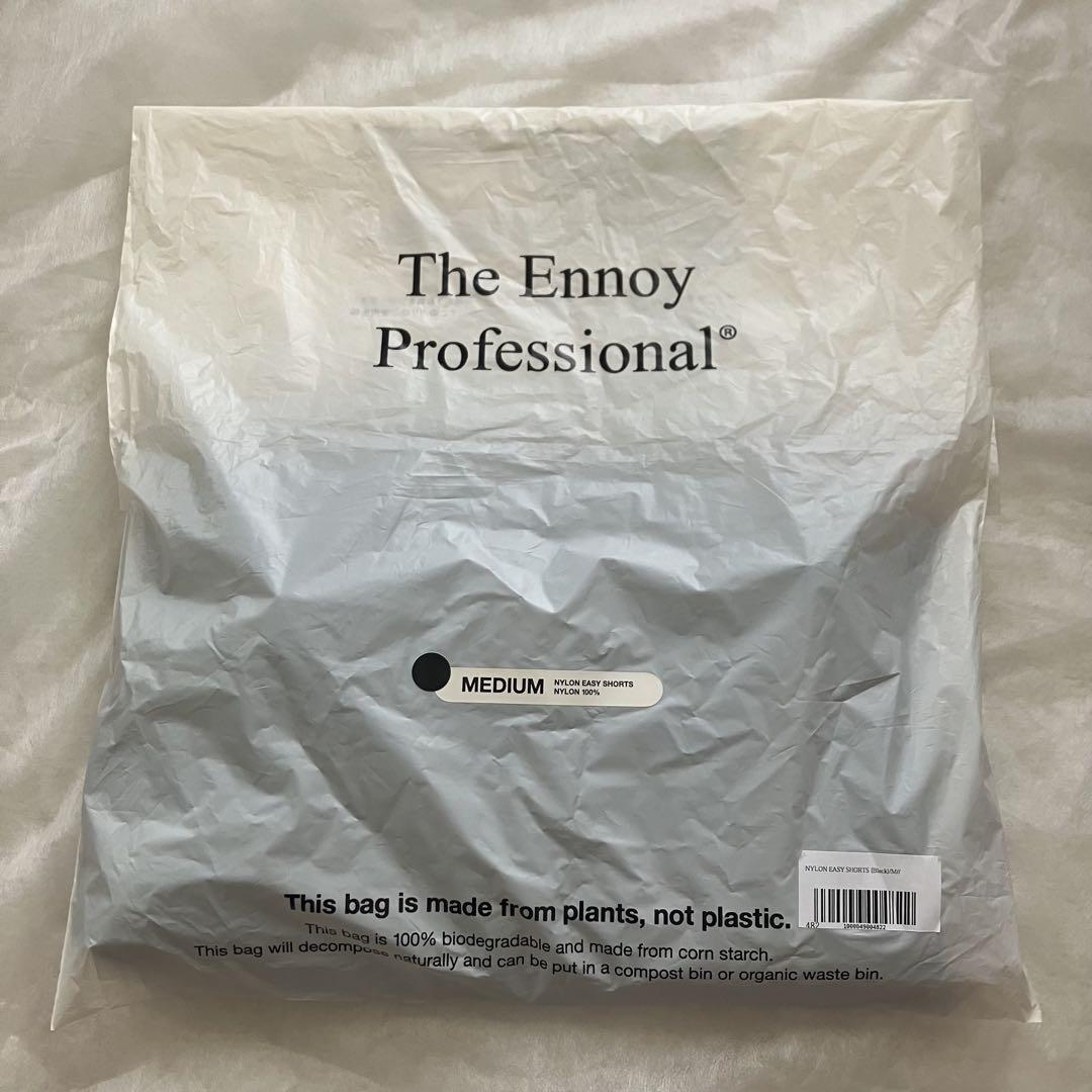 パンツ 24SS ennoy NYLON EASY SHORTS M BLACK