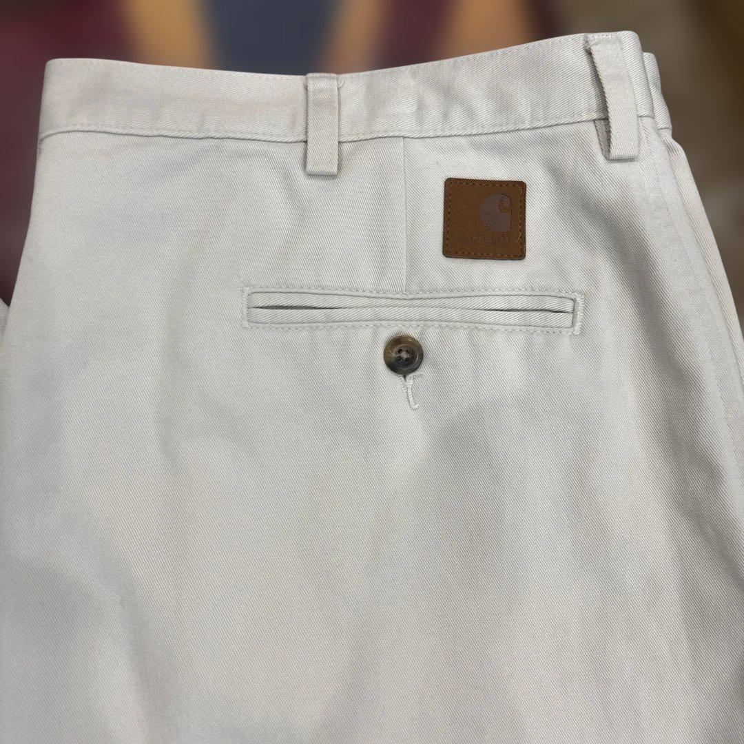 Carhartt ホワイト チノパン40/29