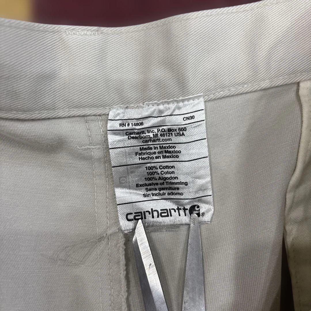 Carhartt ホワイト チノパン40/29