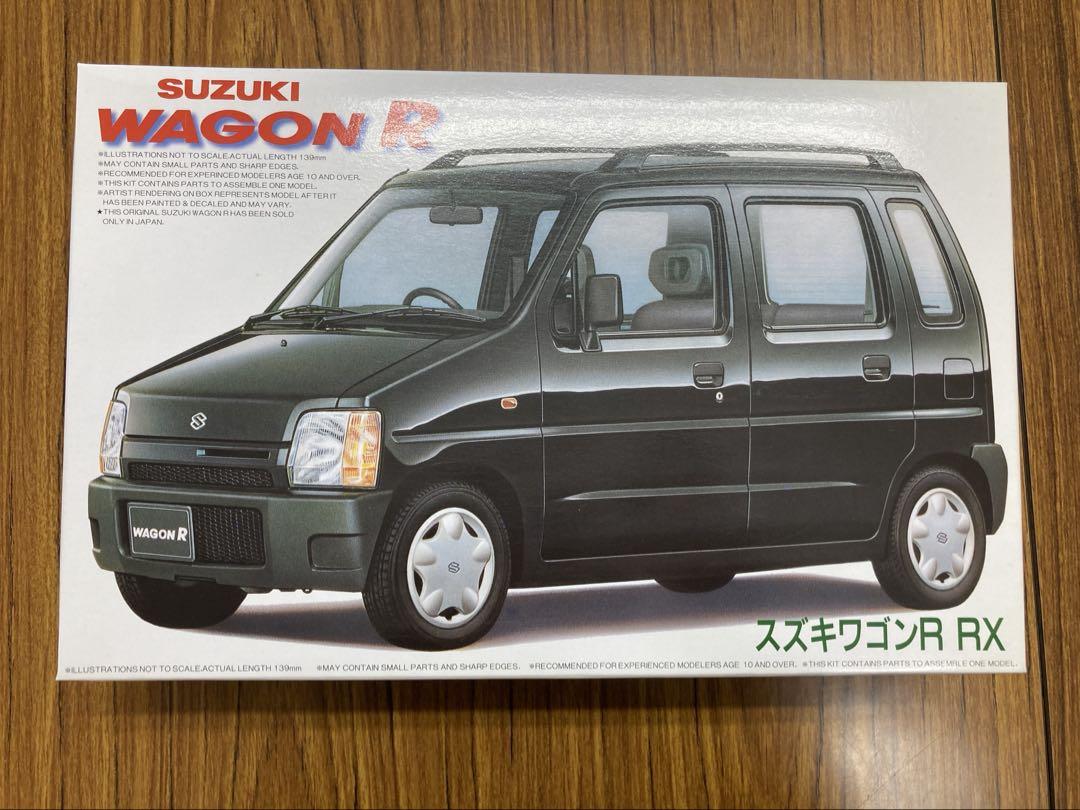 スズキ ワゴンR RX プラモデル 1/24