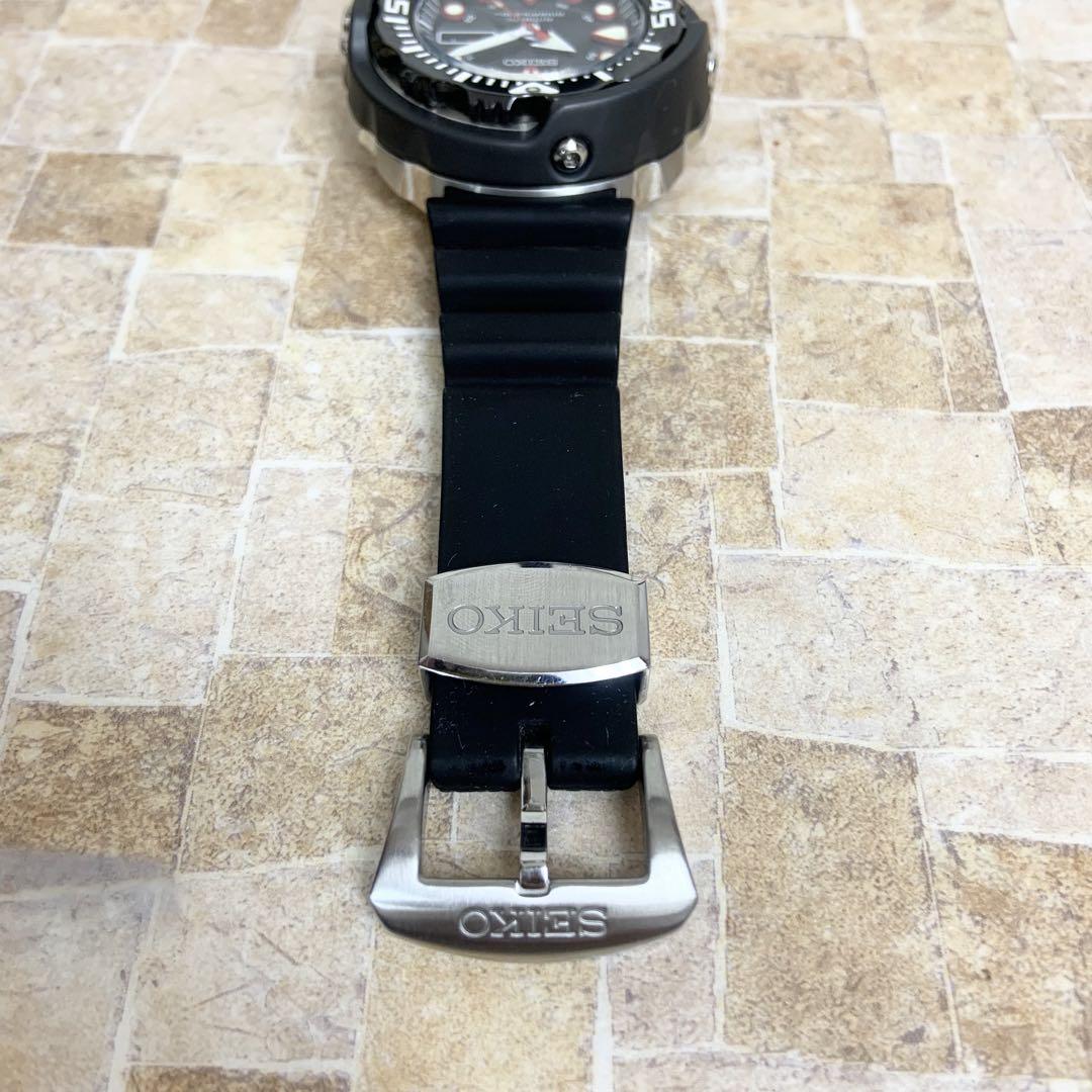 【レア】SEIKO プロスペックス モンスター ツナ缶 SRP655 自動巻 黒 【レア】SEIKO プロスペックス モンスター ツナ缶 SRP655 自動巻 黒