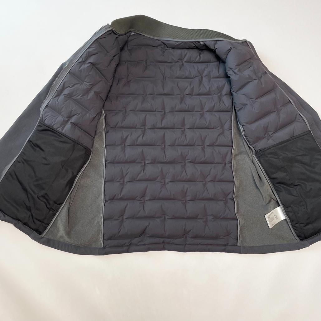 美品 XL BRIEFING HYBRID DOWN MA-1 JACKET