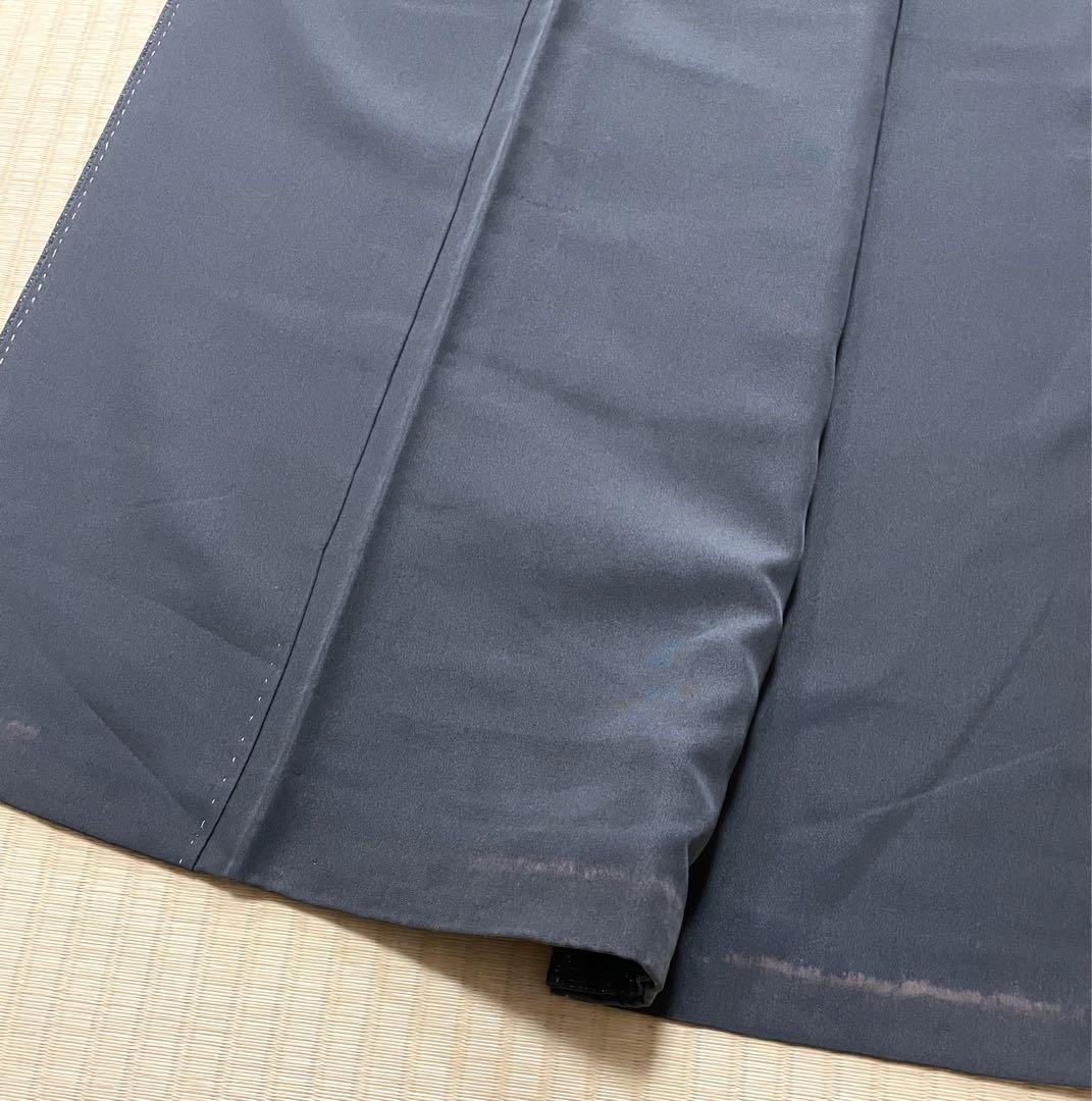 個性的 作家物 グレー×銀通し キラキラ 紬 紋なし 個性的 作家物 グレー×銀通し キラキラ 紬 紋なし