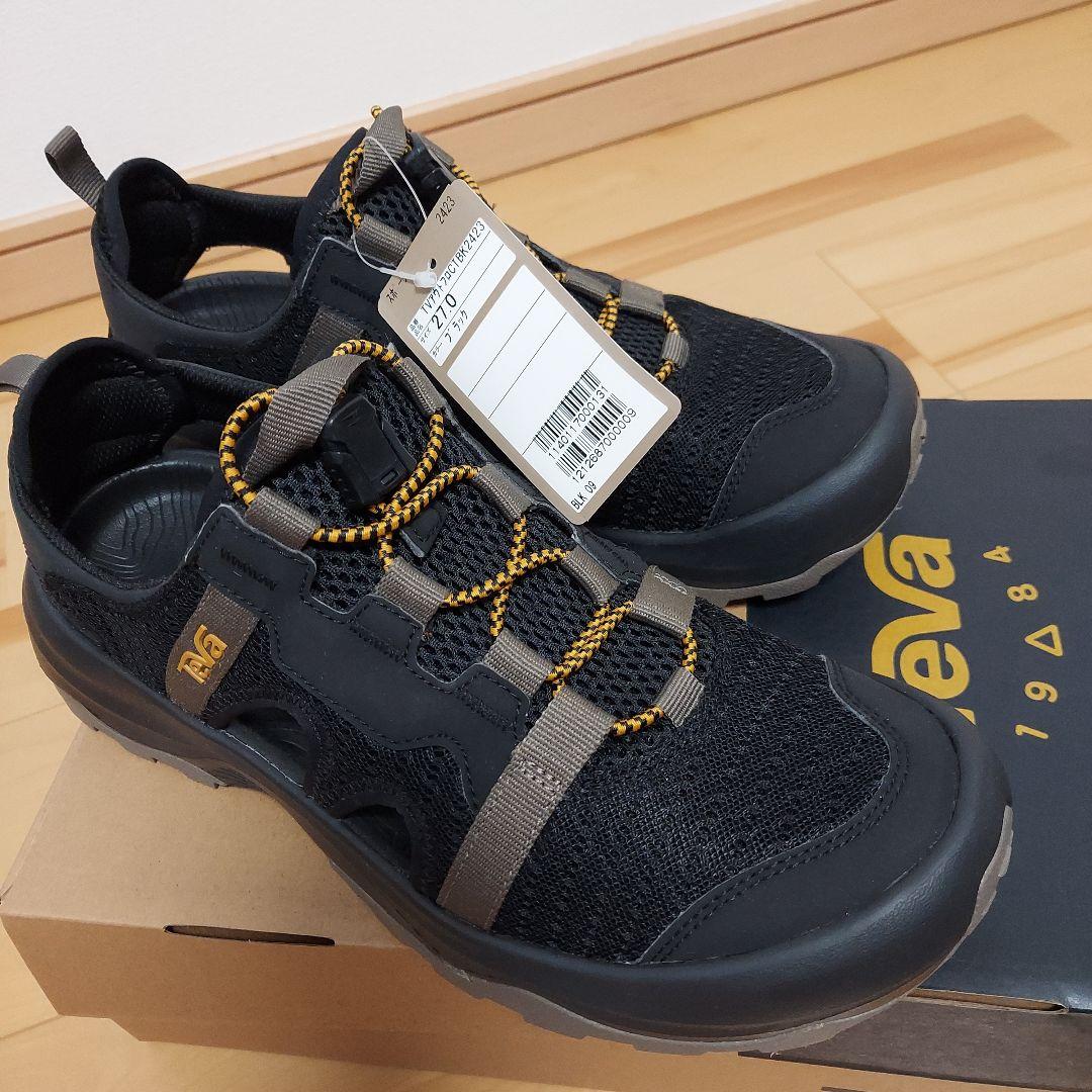 Teva 新品。スポーツサンダル ブラック