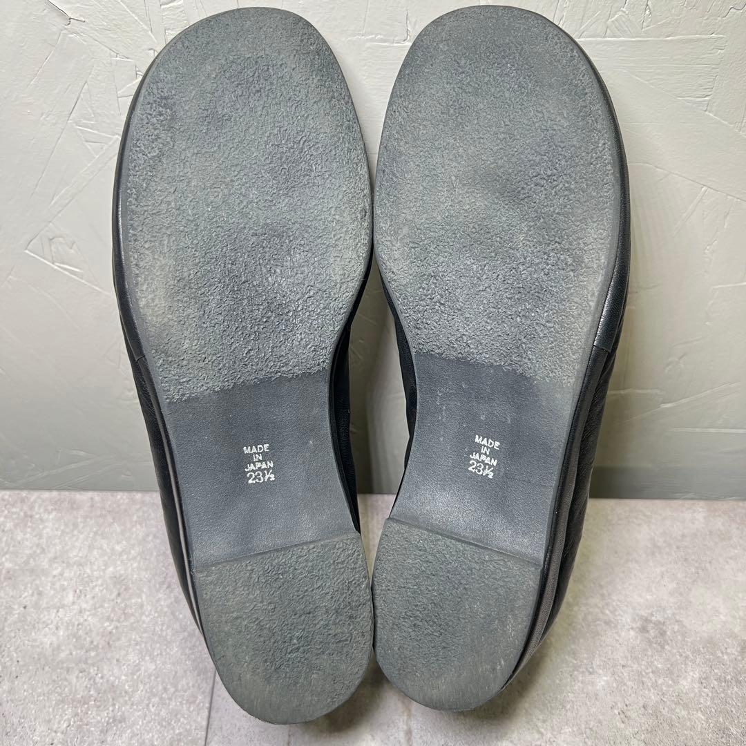 未使用級 MODE ET JACOMO D'ICI Vカットフラットパンプス