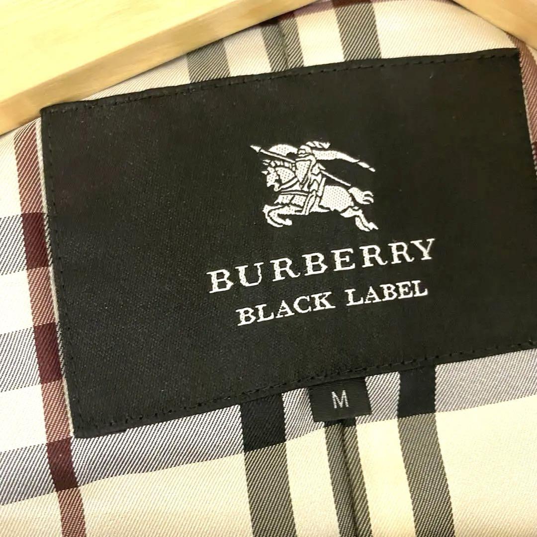 BURBERRY BLACK LABEL　トレンチコート　ノバチェック　Mサイズ