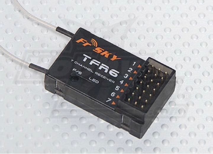 フタバ FASST 互換☆FrSky 2.4G 7ch 受信機 TFR6☆ 値引 www