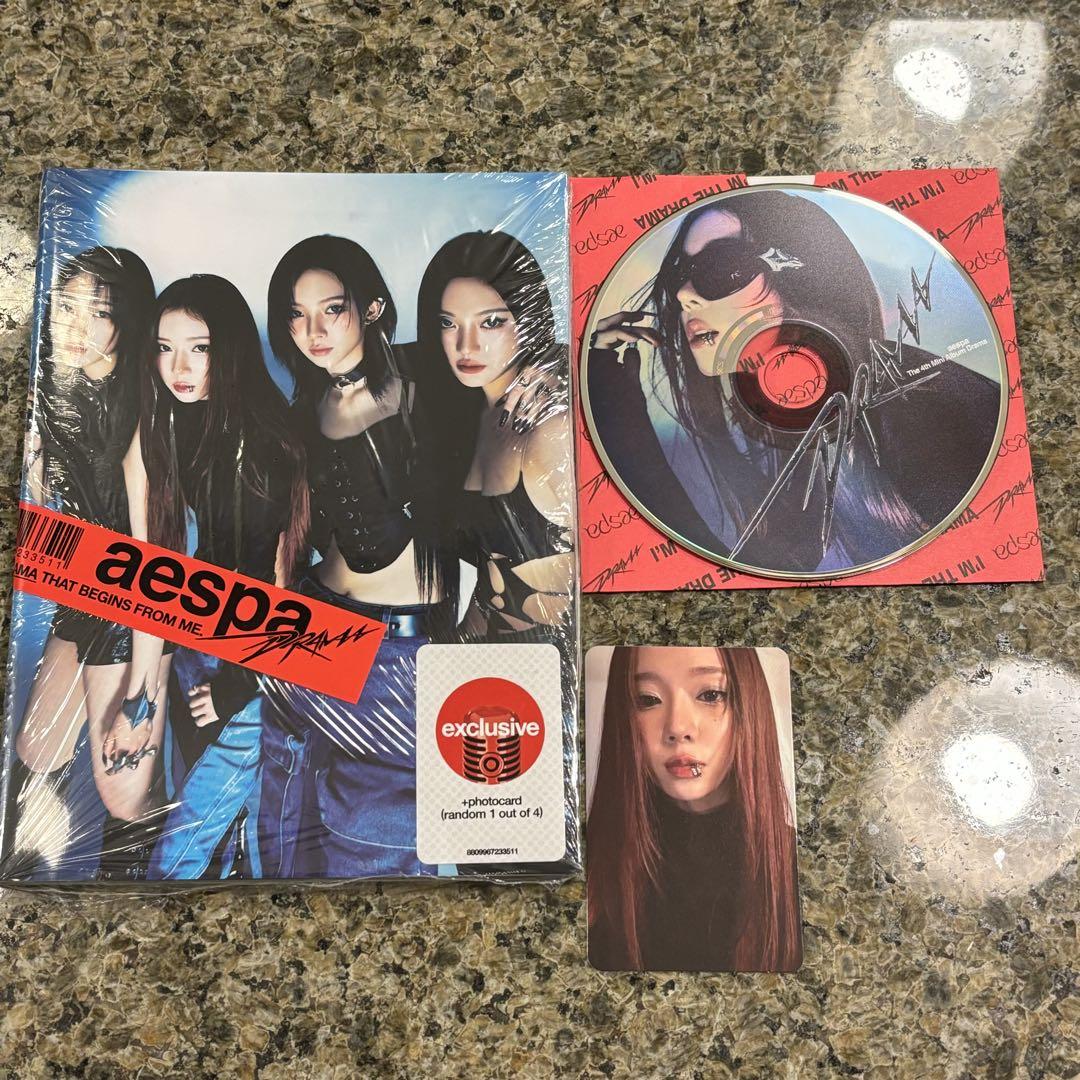 ラスト】 aespa DRAMA US限定 ウィンター セットどこで 買