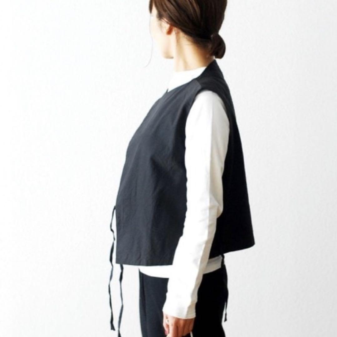＊タグ有 TOUJIURS ストリング ジレ トゥジュー カシュクール ベスト