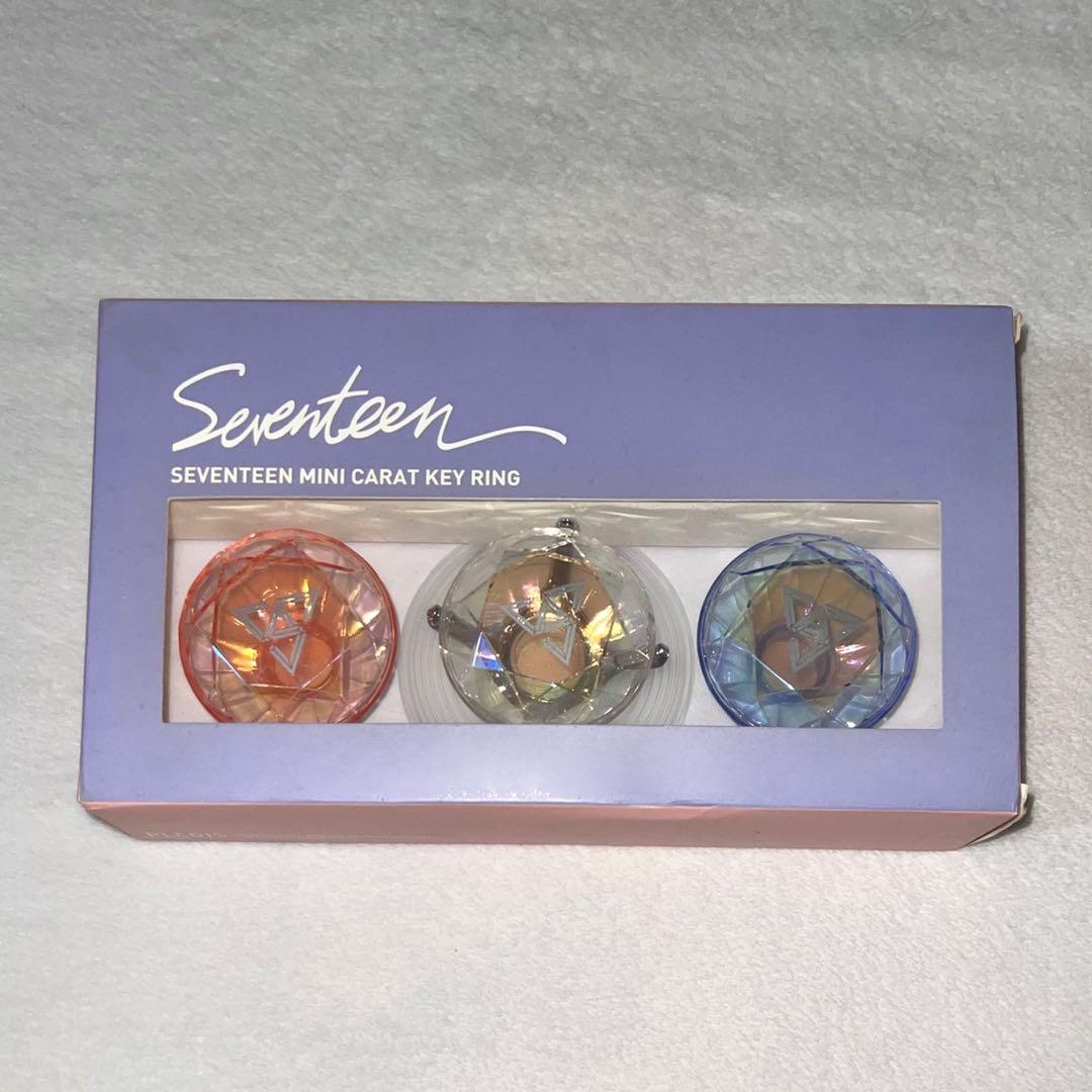 SEVENTEEN ミニカラット キーリング seventeenミニカラットキーリング - メルカリ