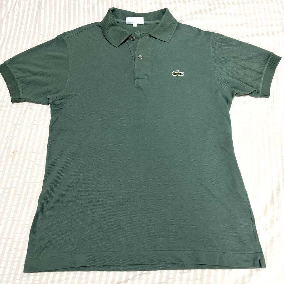 ラコステ メンズ 通販｜ポロシャツ L1212 半袖 無地：132=GREEN