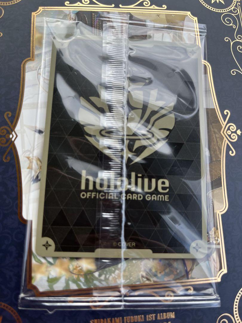 未開封品　白上フブキ　アルバム限定版　プロモカード