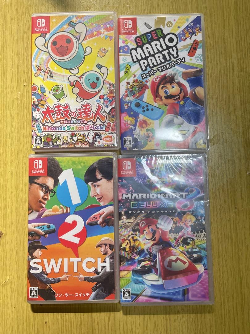 Nintendo Switch ゲーム4本セット