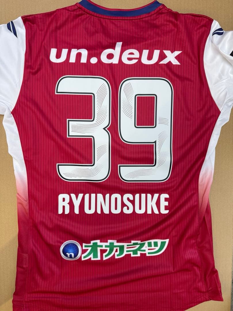 ファジアーノ岡山　XOユニフォーム　佐藤選手