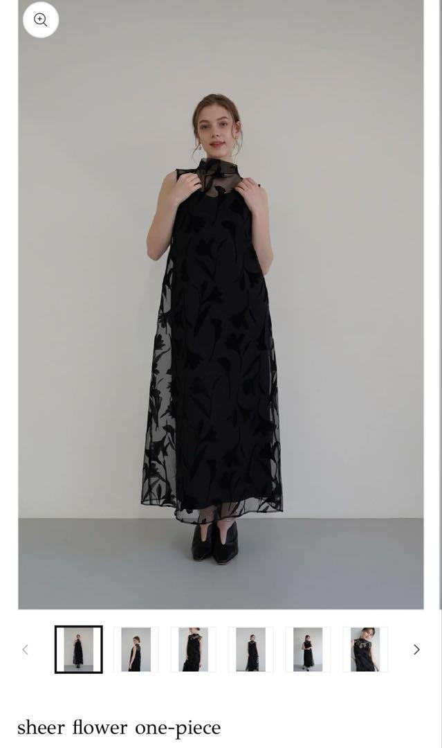 【限定価格】acka sheer flower one-piece サイズ1 sheer flower one-piece – Acka online store