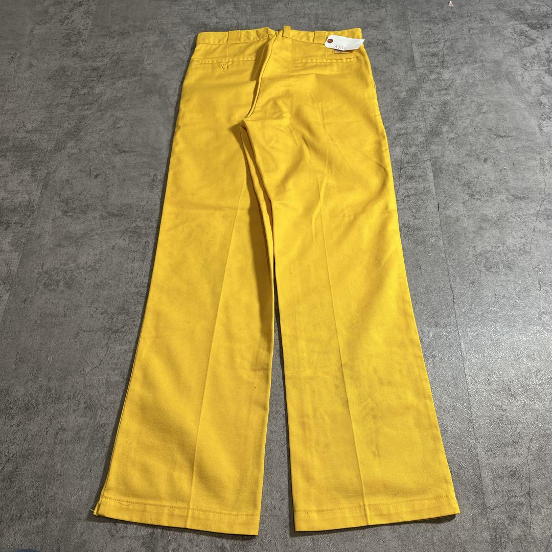 Dickies 90's 874 イエロー　ワークパンツ