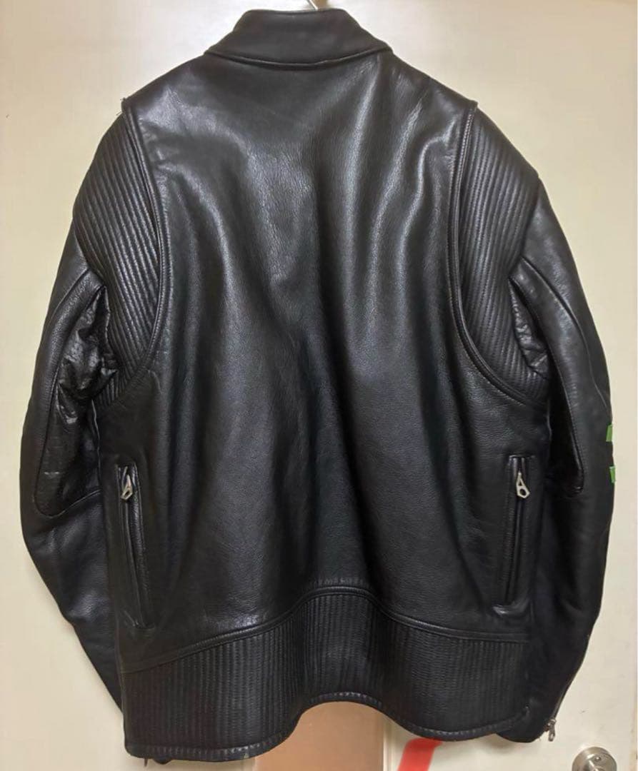 Avirex レザージャケット　本革　y2k ストリート　ダンサー　LANA