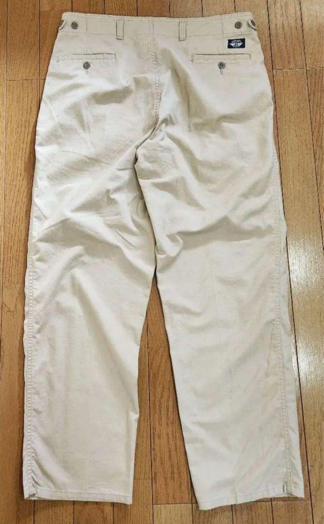 Dockers 希少 Levi's刻印 ジッパー ワイド チノパン W36