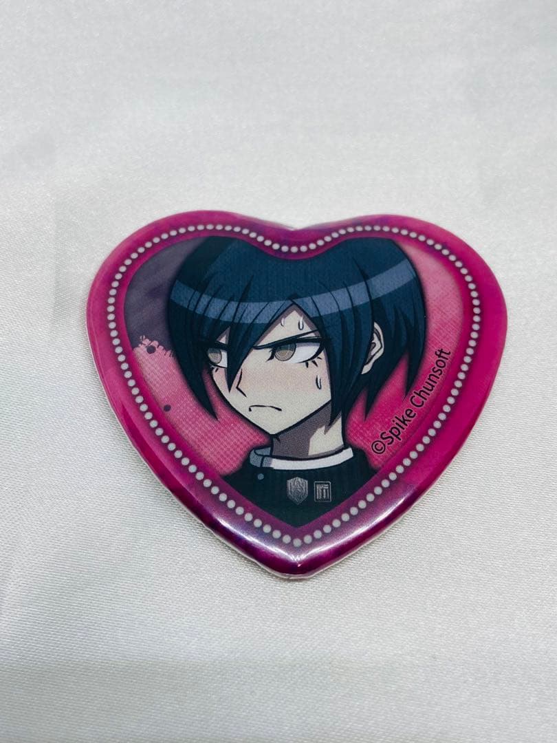 人気のファッションブランド! ダンロン 最原終一 ハート缶バッジ