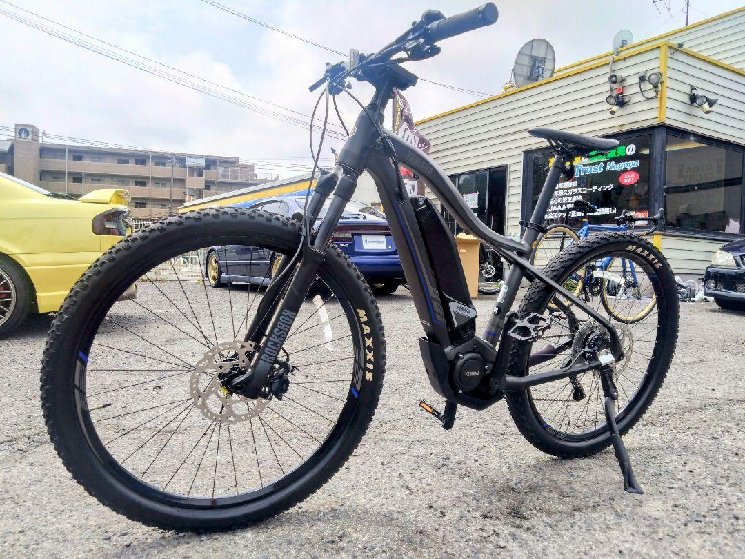 交換無料！ ☆YPJ-XC YAMAHA☆機関ノーマル 2020年 メンテ済☆希少ブラック 自転車本体