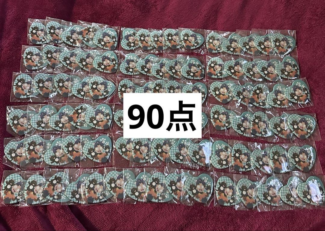 忍たま乱太郎 ハート缶バッジ ナンジャタウン きり丸