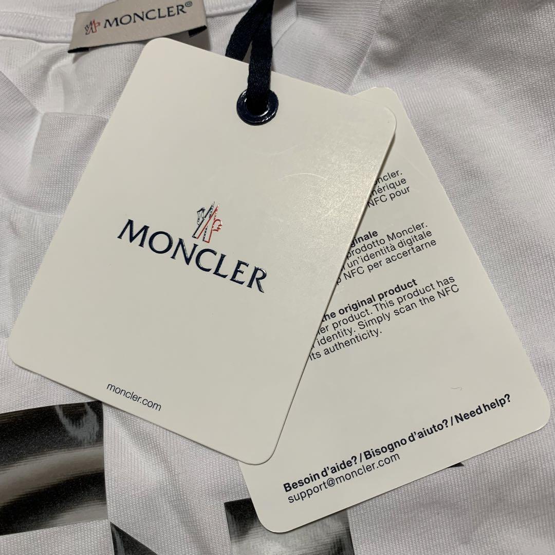 新品　モンクレール　2022SS Tシャツ　ホワイト　国内正規品　3S84