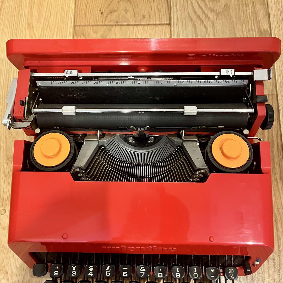 【バレンタイン】オリベッティ　タイプライターOlivetti Valentine