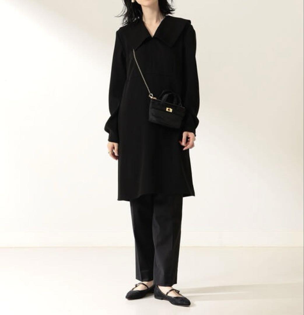 贈り物 サテン BEAMS Demi-Luxe ミニワンピース ワンピース 38 ワンピース