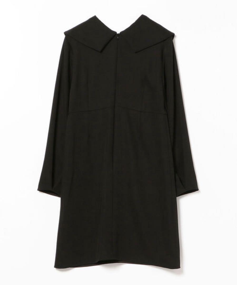 Demi-Luxe BEAMS サテン ミニワンピース 38 ワンピース