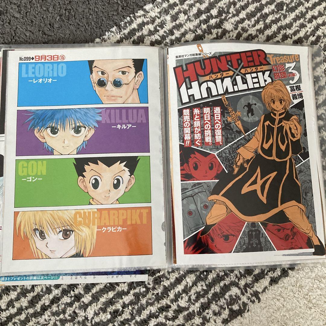 ハンターハンター 雑誌 カラーページ切り抜き - メルカリ