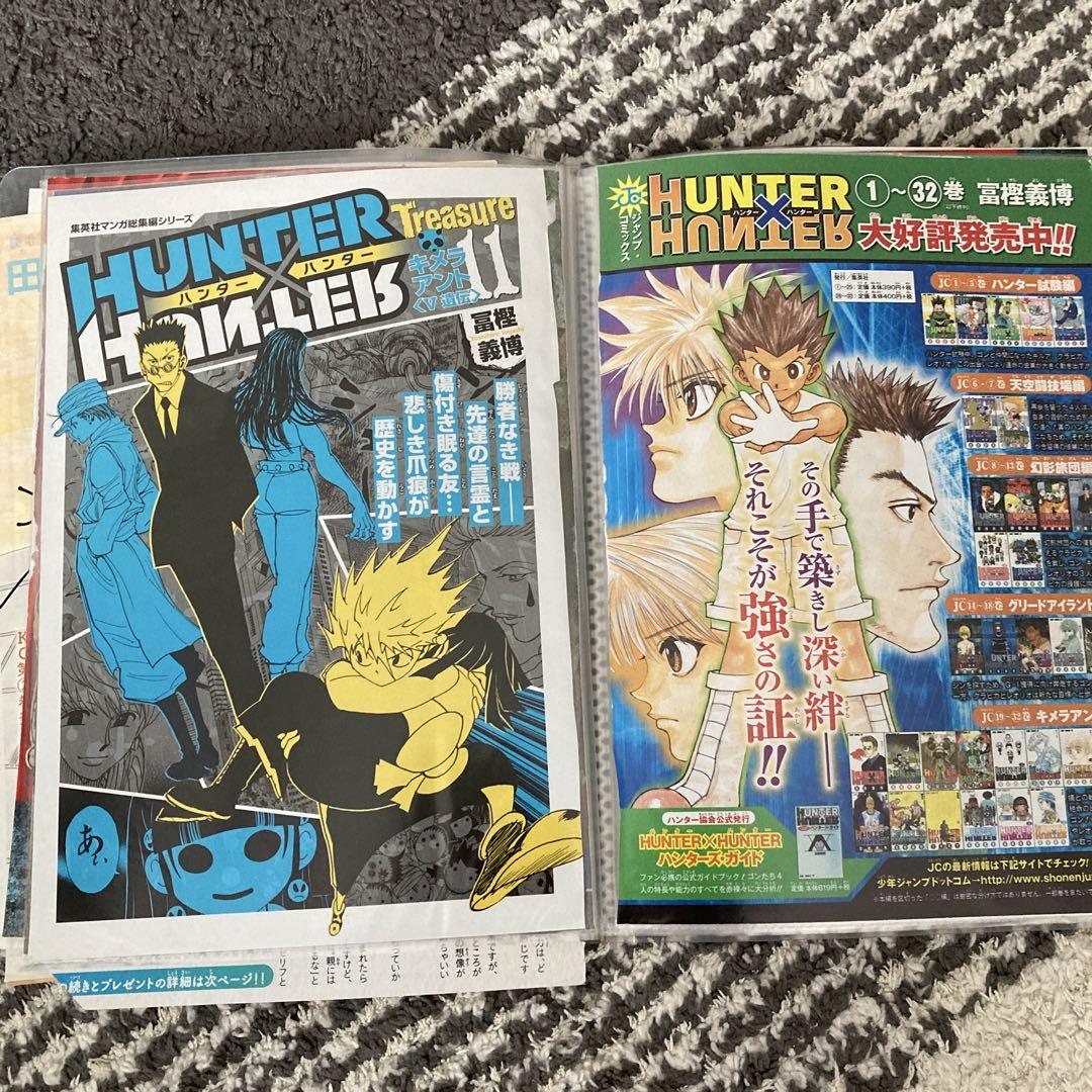 ハンターハンター 雑誌 カラーページ切り抜き - メルカリ