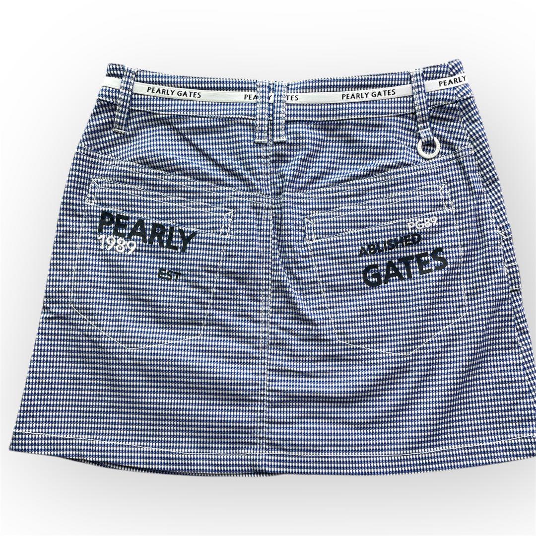 【新品タグ付】　PEARLY GATES パーリーゲイツ　チェック　スカート　M