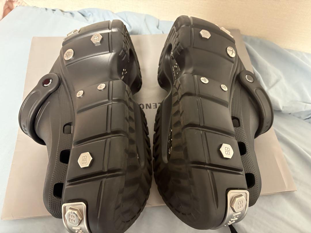 靴 balenciaga hard crocs 41