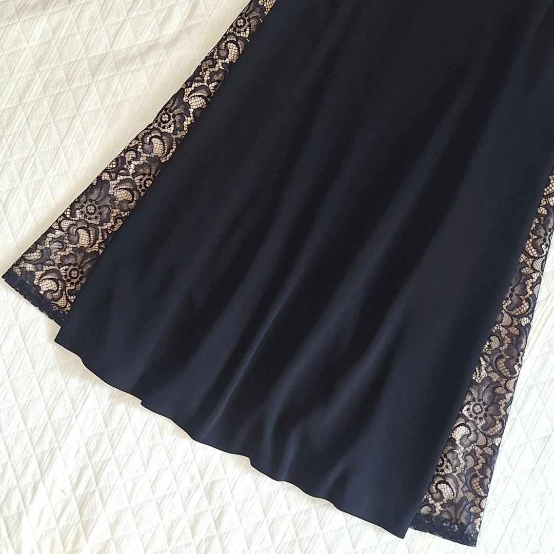 【新品未使用タグ付き】FENNEL　ブラック黒のレースロングワンピース ロゴレースロングワンピース – Darich (ダーリッチ)