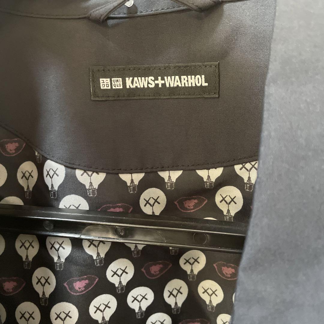 UNIQLO kaws warhol コーチジャケット　ユニクロ　カウズ　L