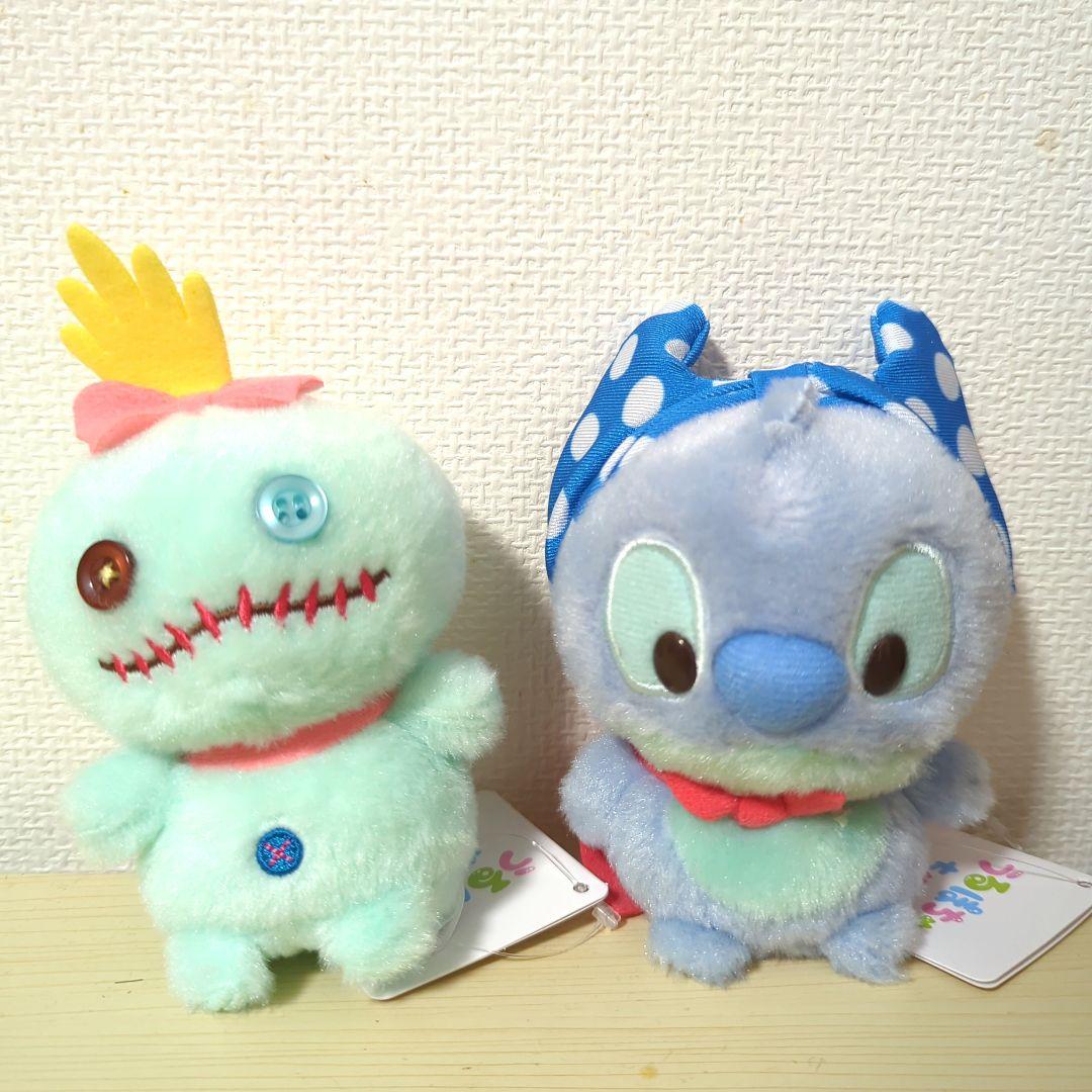 スティッチ ・スクランプ　うるぽちゃちゃん　ぬいぐるみ 4体セット スティッチ ・スクランプ うるぽちゃちゃん ぬいぐるみ 4体