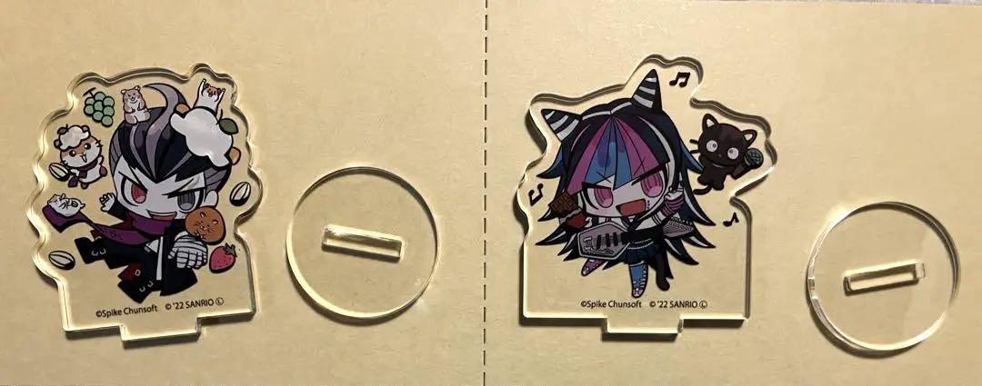 ダンガンロンパ 苗木誠 澪田唯吹 田中眼蛇夢　サンリオ　アクリルスタンド