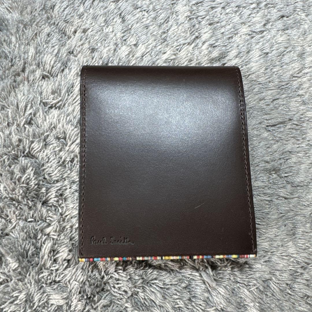 ★美品★Paul Smith ポールスミス 折り財布 レザー マルチカラー